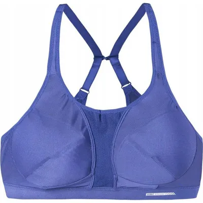 Productafbeelding van IQ - "Lomasa" sportbeha voor dames, model IG2992 (maat L), blauw met lint