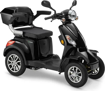 Produktbild von Elektroroller LuXXon E4900 - Elektromobil für Senioren mit 1000 Watt, max. 20 km/h, Reichweite bis zu 41 km, schwarz