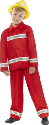 Produktbild von Feuerwehr Kostüm für Kinder in Rot