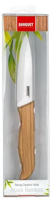 Produktbild von BANKETT Messer praktisch Keramik ACURA BAMBUS 20 cm