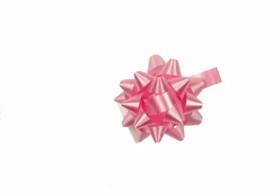 Produktbild von 10 Geschenkschleifen Rosetten 4cm , Farbe:rosa
