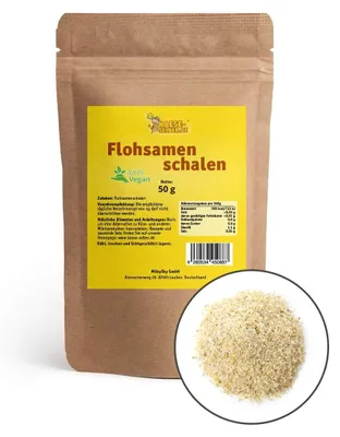 Produktbild von Flohsamenschalen 50 g