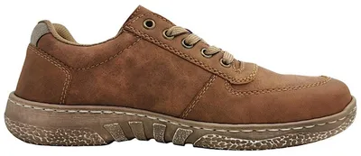 Imagen del producto de Zapatos de hombre Rieker, cordones, color marrón, estilo casual