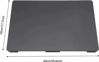 Obrázek produktu pro Váha pro zvířata – Elektronická podlahová váha – Pro velké psy – LCD displej – Tvrzené sklo – Protiskluzová – Obdélníková – Černá