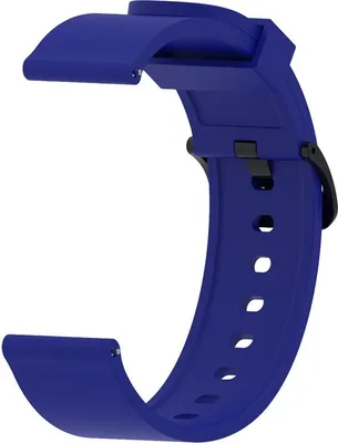 Produktbild von BStrap Silicone Armband für Xiaomi Amazfit GTS, coral blue