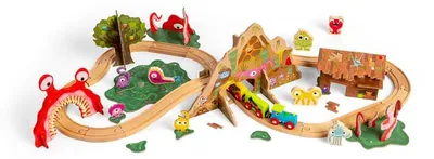 Image de Bigjigs Rail Train en bois Monstres