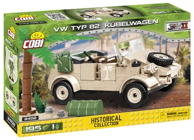 Zdjęcie produktu dla COBI VW typ 82, Zestaw do budowania, 7 lat(a), Plastik, 195 szt.