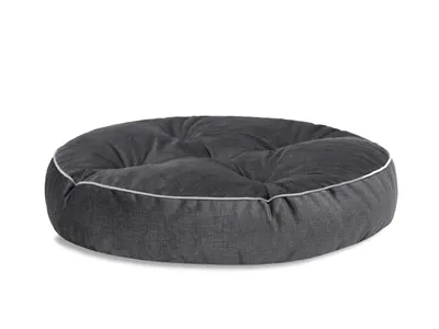 Image de PillowPrim Coussin de sol Coussin de style japonais Coussin de méditation Coussin de yoga rond 57 Bleu marine