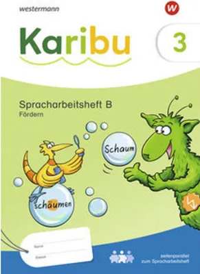 Obrázek produktu pro Karibu. Spracharbeitsheft Fördern 3 B