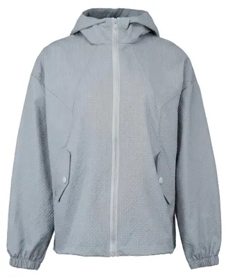 Produktbild von Damen Jacke in Grau, Größe L, mit regulärer Passform und Front-Reißverschluss