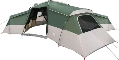Produktbild von vidaXL Familienzelt mit Dach mit Speicher Grün 833 x 585 x 216 cm Taft
