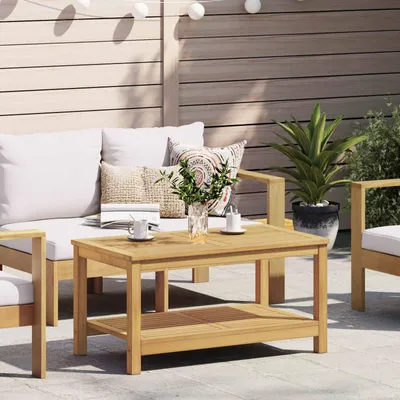 Produktbild von PUEAZU Beistelltisch Öl-Natur 90 x 50 x 45 cm Massivholz Akazie - Couchtische &31798