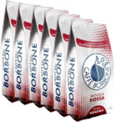 Produktbild von Caffè Borbone Miscela Rossa 6x1 Kg Kaffeebohnen