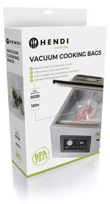 Image de HENDI Sacs de cuisson sous vide, 100 pcs, 400x300mm