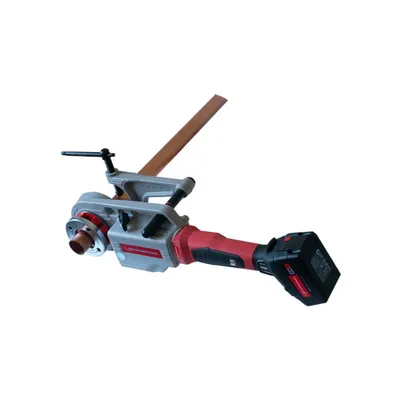 Produktbild von Rothenberger SUPERTRONIC 2000 E Akku-Gewindeschneidmaschine + Gegenhalter 1/2-3/4-1-1.1/4-1.1/2-2"