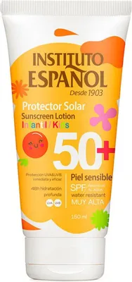 Image de INSTITUTO ESPAÑOL Crème solaire pour enfants SPF50+ 150 ml