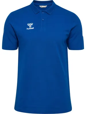 Image de Polo Hummel Hmlgo 2.0 Chevron - bleu vif, taille : L