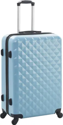 Obrázek produktu pro vidaXL Hard Shell Trolley Set 3 ks. Modrý ABS