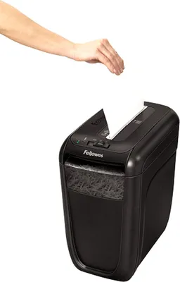 Produktbild von FELLOWES 4606101 60Cs Aktenvernichter Kreuzschreddern 72 dB 23 cm Schwarz