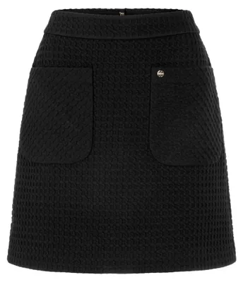 Produktbild von Minirock aus Waffel-Piqué mit Taschen
