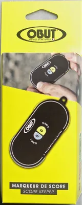 Produktbild von OBUT Taschen Punktezähler schwarz