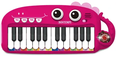 Obrázok produktu pre Bontempi Electronic Kayboard, Hrakrsky hudobn nstroj, klavr, 1,6 rok / roky, AA, Ruov