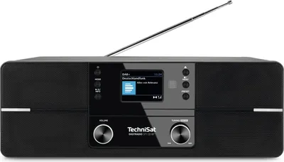 Obrázek produktu pro TechniSat DIGITRADIO 371 CD BT, Analogový a digitální, DAB+, FM, 87,5 - 108 MHz, 174 - 240 MHz, Přehrávač, CD