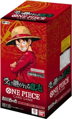 Immagine prodotto di Gioco di carte di One Piece Portando avanti la sua volontà OP13 Booster Japanisch