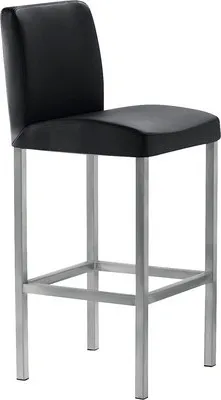 Produktbild von Barstuhl Mayer Sitzmöbel 1154 40 x 45 x 94 cm Stahl perlsilber/anthrazit