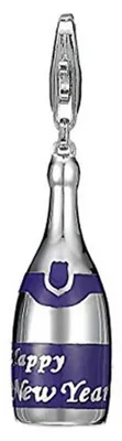 Produktbild von Esprit Anhänger Charms Silber Sektflasche Happy Year ESZZ90788A000