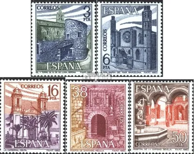 Produktbild von Briefmarken Spanien 1983 Mi 2610-2614 (kompl.Ausg.) postfrisch Fremdenverkehr