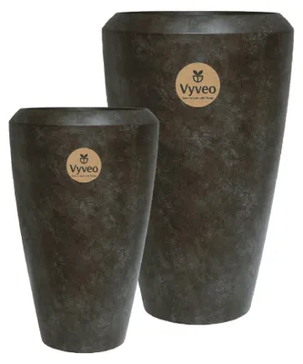 Produktbild von Vyveo - Vase Nalou - Gold metallic - Set van 2