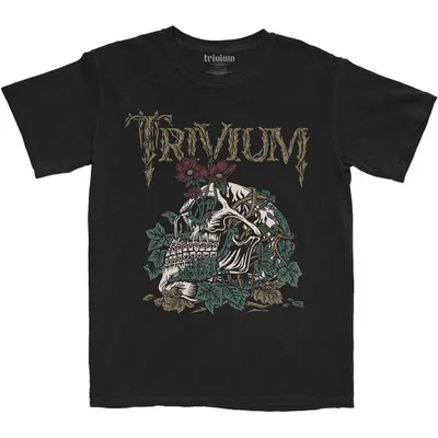 Produktbild von Trivium Skelly Flower Black XL T-Shirt