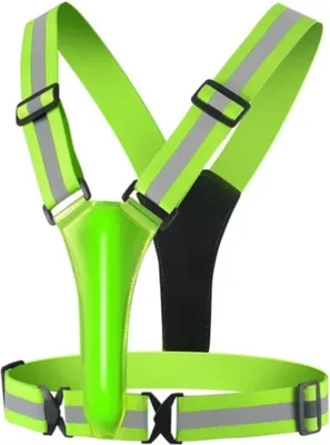 Produktbild von Leuchtende Laufweste Ultraleichte Sportweste für Outdoor Jogging, Marathon & Radfahren