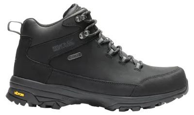 Productafbeelding van Regatta - "Burrell" wandelschoen voor heren, leder, model RG13725 (maat 45 EU), zwart