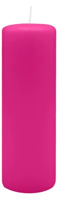 Produktbild von Stumpenkerzen 150 x  Ø 50 mm, Fuchsia Pink, 12 Stück