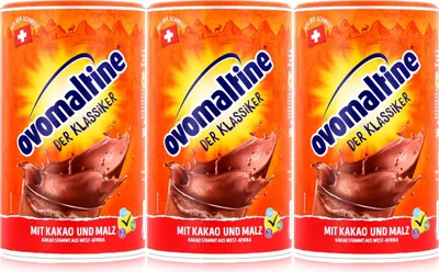 Produktbild von Ovomaltine Malzhaltiges Getränkepulver der Klassiker 500g mit Kakao (3er Pack)