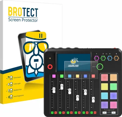 Produktbild von BROTECT Schutzglas für Rode Rodecaster Pro II Schutzfolie Panzer Folie Glas Display Schutz klar