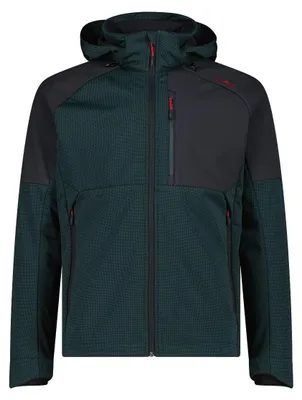 Produktbild von CMP Herren Softshelljacke Jacket Zip Hood Grün 58