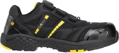 Produktbild von Sicherheitshalbschuh Admiral John Gr.42 schwarz/gelb S1PS FO HRO LG SC SR ESD