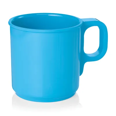 Produktbild von Campingbecher SUMMER - Melamin - H: 7,5cm - D: 7,7cm - 250ml - blau