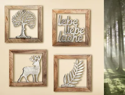 Produktbild von Gilde Holz Kerzenleuchter