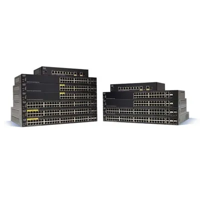 Produktbild von Cisco SG250, Managed, L2+/L3, Gigabit Ethernet (10/100/1000), Rack-Einbau, 1U
