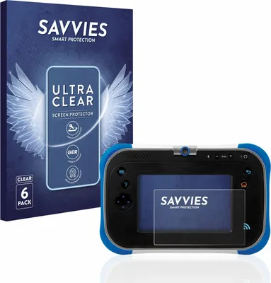 Produktbild von 6x Für Vtech Storio Max 2.0 Schutzfolie Savvies Displayschutz Display Schutz Folie Klar Transparent