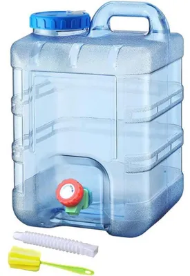 Produktbild von Wasserkanister mit Hahn und Schraubdeckel 20L BPA-frei Trinkwasserbehälter mit Griff