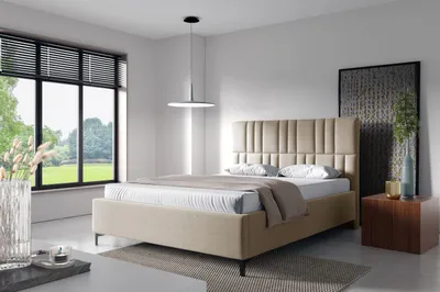 Obrázok produktu pre Čalúnená posteľ 180x200 ODETA 5 - svetlo béžová