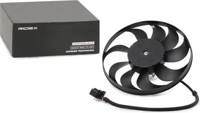 Produktbild von RIDEX 508R0075 Lüfter Motorkühlung Kühlerlüfter für VW POLO (9N) Wasserkühler