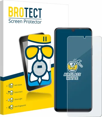 Produktbild von BROTECT Entspiegelungs Schutzglas für ZTE Blade V70 Max Schutzfolie Panzer Folie Glas Display Schutz matt