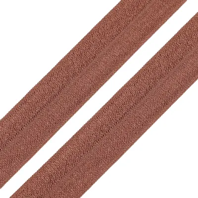 25m sehr elastisches Einfassband kakao