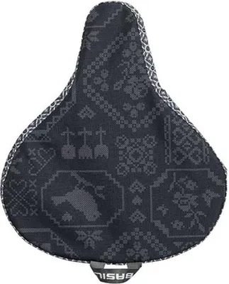 Produktbild von Basil Sattelbezug Regencover , Boheme charcoal